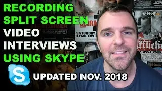 How To Record Split Screen Video Interviews On Skype **Nov. 2018 Update**