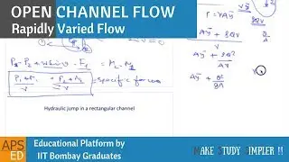 Rapidly Varied Flow | Open Channel Flow