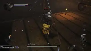 Nioh 2 Remastered_battre Attori Hanzo avec le bâton.