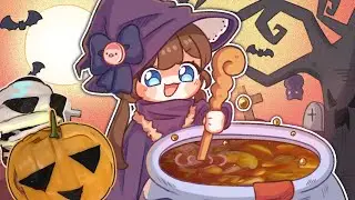 *마녀 식당 오픈* 먹어도 안 죽습니다..🎃