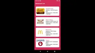 Project#3 Android Food Order And Delivery App in Kotlin | Coming soon | 2021 