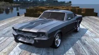 GTA IV 1967 Ford Mustang Shelby GT500  Eleanor Crash Testing HD