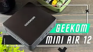 ТОПОВАЯ НОВИНКА 🔥МИНИ ПК Неттоп GEEKOM Мини Air 12 Intel® Alder Lake N100 16ГБ+512ГБ