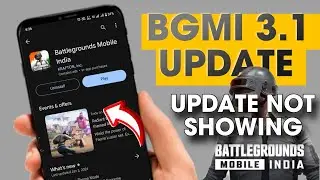 BGMI 3.1 UPDATE / HOW TO UPDATE BGMI 3.1 / BGMI UPDATE NOT SHOWING / BGMI 3.1 UPDATE KAB AAYEGA