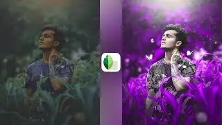 Snapseed Purple color tone photo editing | Purple tone photo editing | Snapseed photo editing