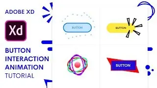 Button Interaction Animation in Adobe XD | Auto Animate | Design Weekly