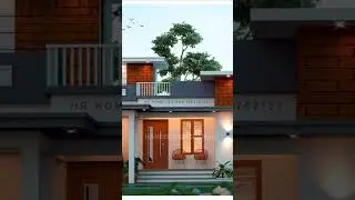 വീടിൻ്റെ 3d ഡിസൈൻ കാണാൻ ചാനൽ subscribe ചെയ്യു #shortsfeed #housedesign #kerala