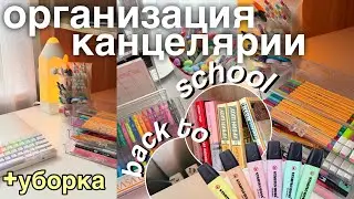 БОЛЬШАЯ ОРГАНИЗАЦИЯ И РАСХЛАМЛЕНИЕ КАНЦЕЛЯРИИ | BACK TO SCHOOL ✧･ﾟ