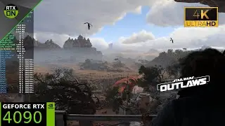 Star Wars Outlaws PC Gameplay [4K] DLSS + FG + RR, Ray Tracing ON | RTX 4090 | Ryzen 7 7800X3D