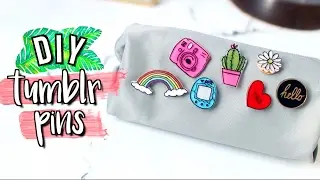 DIY Tumblr Pins Using Things You ALREADY Have | JENerationDIY