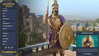 Total War PHARAOH DYNASTIES MAIN MENU AMBIENCE (1 HOUR)