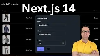 Admin Products By Next.js 14 Server Actions