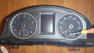 Активация теста стрелок на панели приборов 5N0920973Е через EEPROM VW TIGUAN 2.0 TFSI CCTA. Решено!