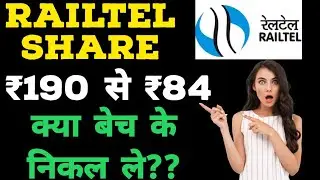 Railtel share crash to ₹84