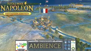 Napoleon Total War: The French Empire Ambience I ASMR, Studying, Relaxing, Sleeping, Travelling I