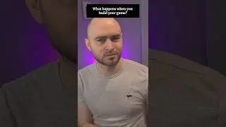 What happens to your code when you build your game?