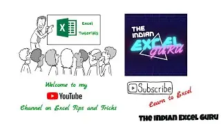 Introduction to my YouTube Channel on Excel Tutorials | Excel Tips and Tricks