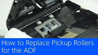 AM-C400/550 - How to Replace Paper Feed Roller for ADF