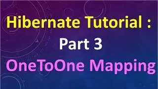 Hibernate Tutorial (Part 3) : One to One Mapping