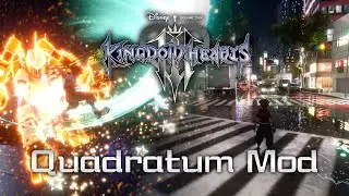 KINGDOM HEARTS III - Exploring QUADRATUM & unveiling all its SECRETS! [Mod][Full Playthrough]