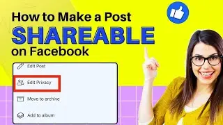 How to Make a Post Shareable on Facebook 2024 [Quick Guide]