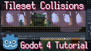 How to Setup Physics Collisions for Tilemaps ~ Godot 4.1 Tutorial for Beginners