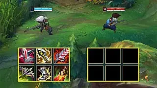 LEVEL 1 YASUO SIX ITEMS vs LEVEL 18 YASUO ZERO ITEMS