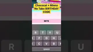 CHOCOCAT + MINNA NO TABO BIRTHDAY CODE | MY HELLO KITTY CAFÉ | #hellokitty #hellokittycafe #roblox