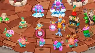 All Young Celestials vs all Adult Celestials side by side (My Singing Monsters) 4k