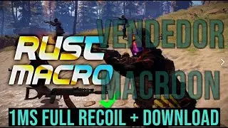 NO RECOIL MACRO RUST 1MS FULL RECOIL & FULL ARMAS + DOWNLOAD #LOGITECH #RAZER