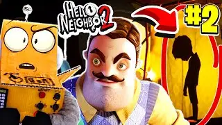 Я НАШЕЛ СЕКРЕТНУЮ КОМНАТУ ПРИВЕТ СОСЕД 2! HELLO NEIGHBOR 2 BETA РОБЗИ