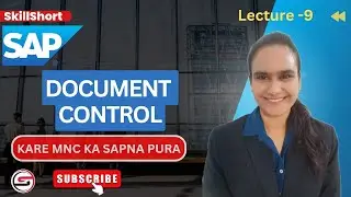 SAP FICO Full Tutorial in Hindi | SAP FICO for Beginners |  Document Control