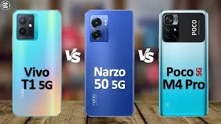 Realme Narzo 50 5G VS Poco M4 Pro 5G VS Vivo T1 5G