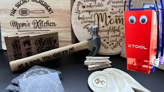 Using My XTOOL D1-Pro To Make Mothers Day Presents