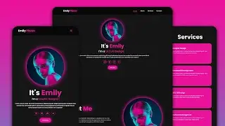 Build a Responsive Personal Portfolio Website using HTML CSS JavaScript