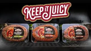 Trying out Johnsonville's NEW Fresh Rope Sausage!