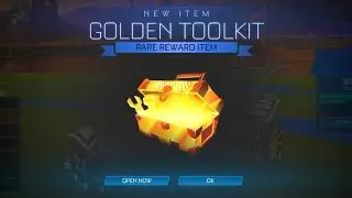 *NEW* GOLDEN TOOLBOX IN ROCKET LEAGUE 2023!