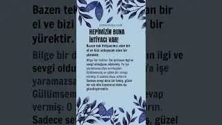 HEPİMİZİN BUNA İHTİYACI VAR #sevgi #sevgisizlik #psikoloji #psikolojikdestek | Canten Kaya Videoları