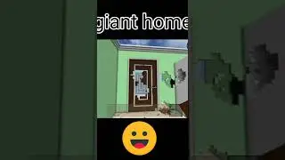 My giant home in mini block craft || 