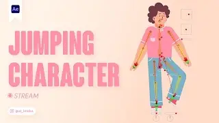 🔴JUMPING CHARACTER IN AFTER EFFECTS