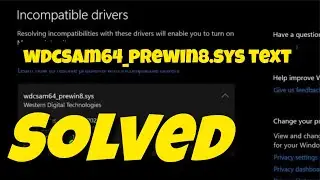 wdcsam64_prewin8.sys Western Digital Incompatible Driver Deletion |  Indian Techuila