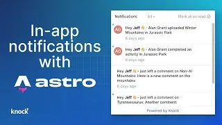 How to send in-app notifications with Astro