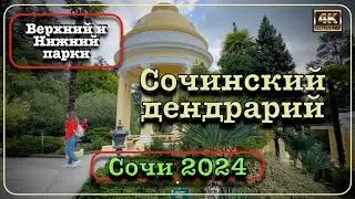 Сочи 2024 ⛵️🌴🌞Сочинский дендрарий🚶🏻‍♂️‍➡️Верхний и Нижний парки 🌴🌴