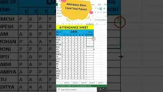 Attendance Sheet 