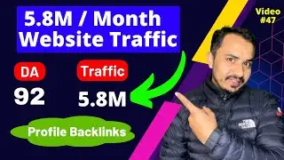 Backlinks | Backlinks Kaise banaye | How to create backlinks to your website ✅ DA92 | Video #47