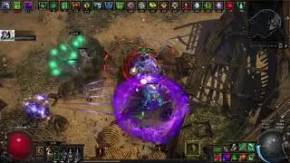 Path Of Exile 3.9 Metamorph - Poison BV - Tier15 Showcase with barely any of the required gear