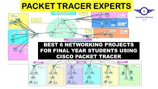 BEST 6 FINAL YEAR Networking Projects for IT/Computer Science Students Using Cisco Packet Tracer