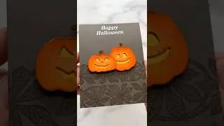 EASY Halloween Card Made In SECONDS!🤯 ASMR Crafting 