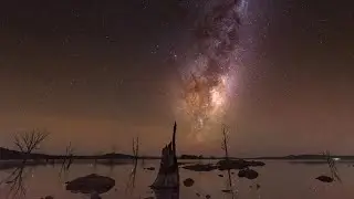 La Via Lattea si muove nel cielo: il video è spettacolare