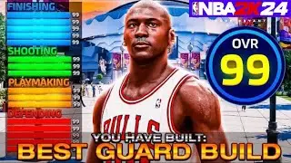 BEST ALL-AROUND BUILD in NBA 2K24! MICHAEL JORDAN BUILD will DOMINATE 2K24!